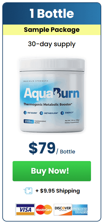 AquaBurn BuyNow 1 bottle